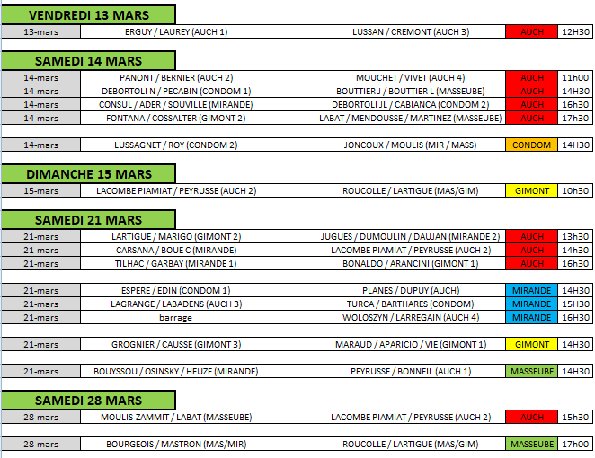 C est le week end a venir